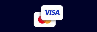 Pagamento con carta Visa o Mastercard accettato sul conto di gioco